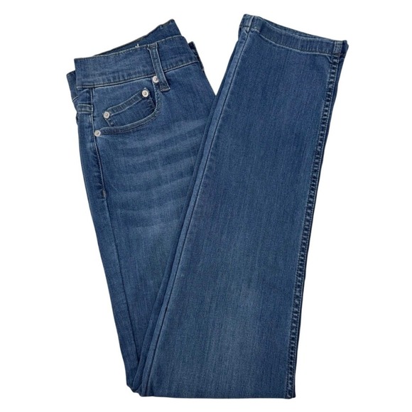 Mugsy Other - Mugsy Lake Shores Mens 31x32 Slim Straight Leg Jeans‎ Medium Blue Stretch
